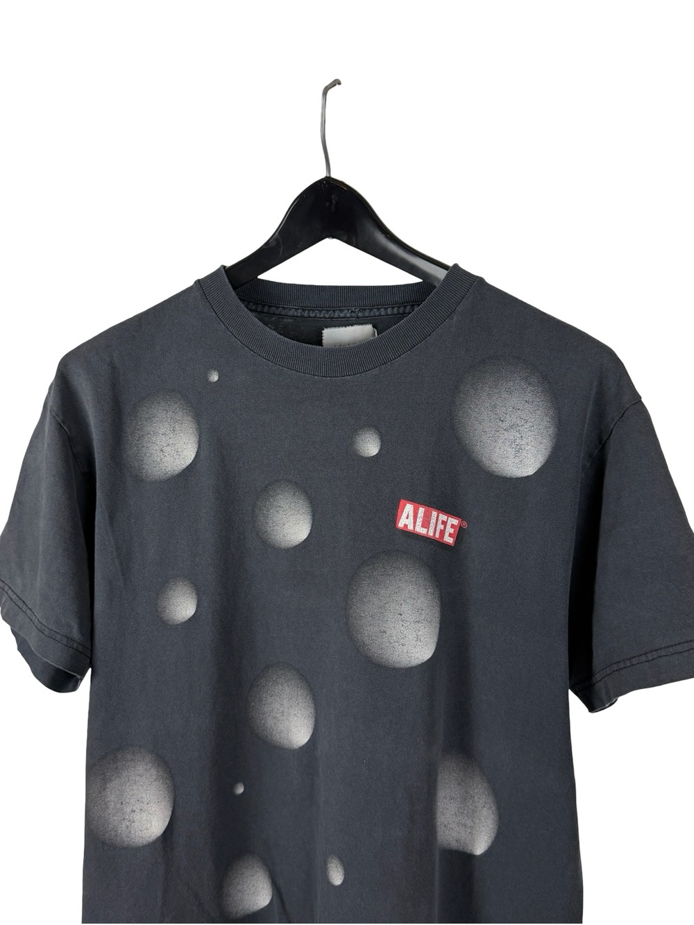 Vintage 90s ALife 3D Artistic Streetwear Abstract Graphic Shirt Size M - Picture 6 of 9